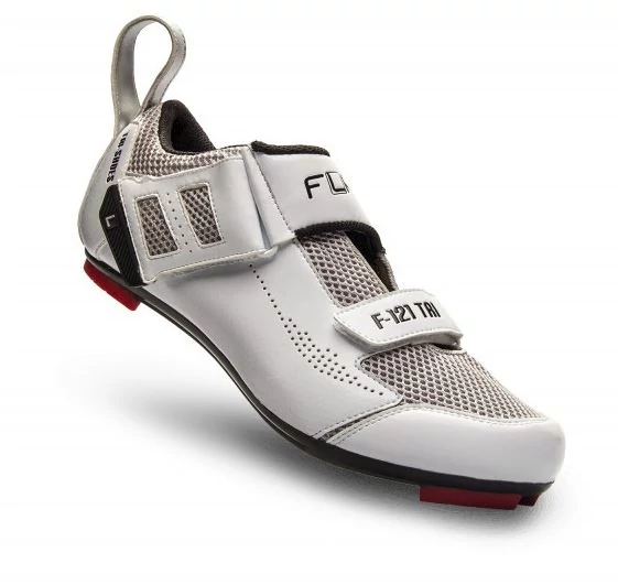 FLR F-121 triatlon-országúti kerékpáros cipő, SPD-SL, fehér, 41-es