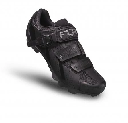 FLR F-65 III MTB kerékpáros cipő, SPD, fekete-szürke, 36-os