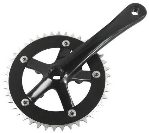 Sturmey Archer FCT22 négyszögtengelyes single speed hajtómű, 42T, 170 mm, 1/8