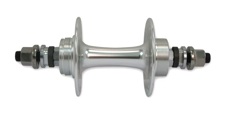 Sturmey Archer HBT30 flip-flop hátsó pálya kerékagy, 36H, csavaros, ipari csapágyas, ezüst színű