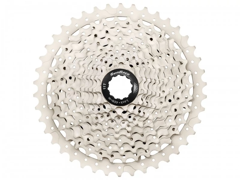 SunRace CSMS8 EAW kazettás lánckeréksor, 11s, 11-36T, ezüst