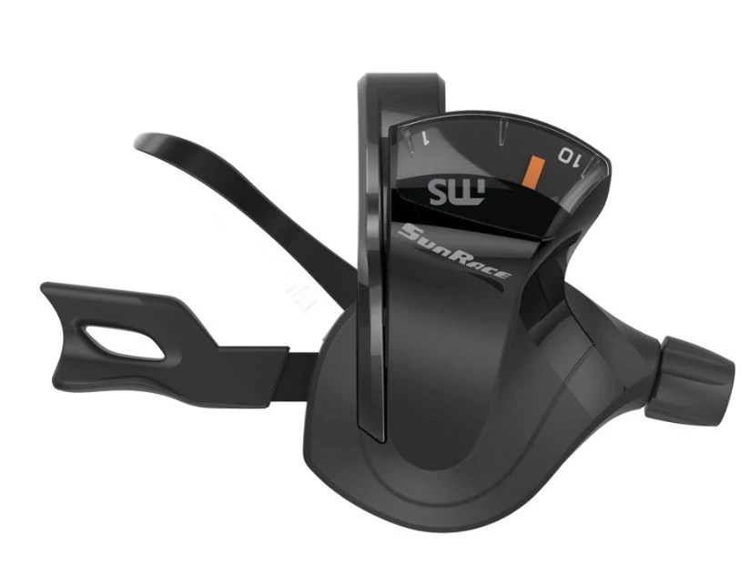 SunRace DLMS30 Trigger (2:1) váltókar, 2s, csak bal, fekete