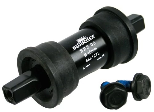 SunRace BBS08 pressfit (35 mm) ipari csapágyas négyszögtengelyes monoblokk, 127 x 68 mm