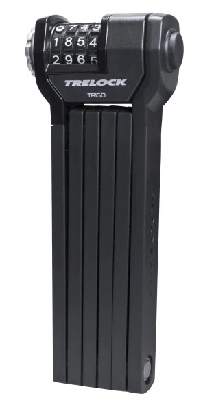 Trelock FS360 Code összehajtható számkombinációs colostok zár, 85 cm, vázkonzollal, fekete