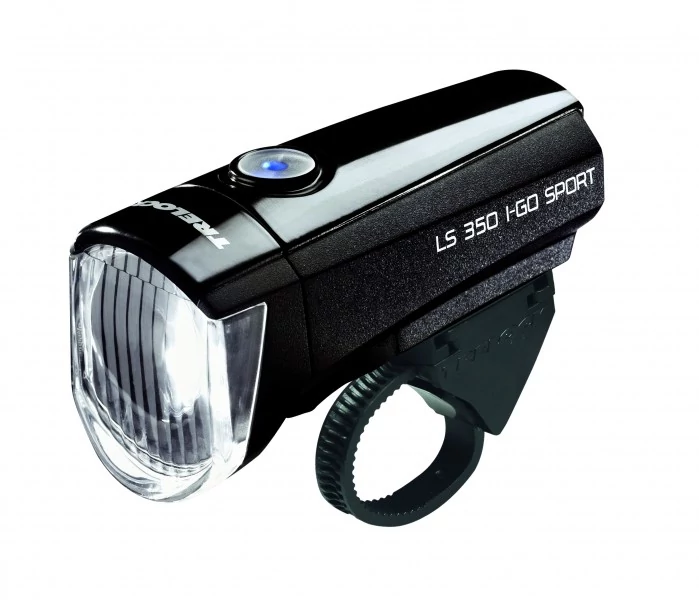 Trelock LS 350 I-GO® Sport első elemes lámpa, power LED, fekete