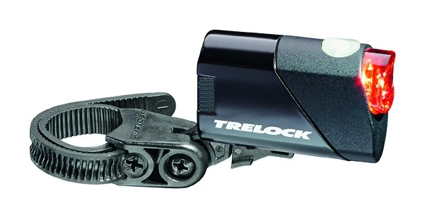 Trelock LS 710 REEGO® hátsó elemes lámpa, power LED, fekete