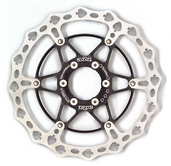 a2Z Teppan Yaki SPV alu küllős féktárcsa, Centerlock, 180 mm, fekete