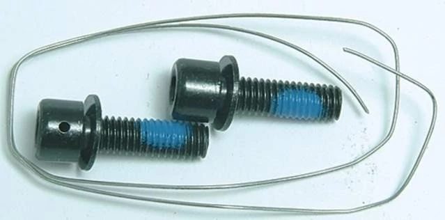 A2Z tárcsafék adapter, rögzítő csavar, M6x18 mm, 2 db, fekete