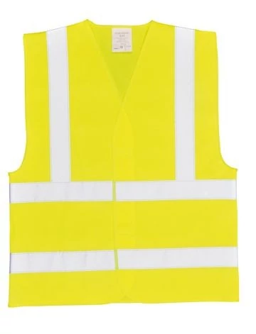 Portwest C470 láthatósági fényvisszaverő mellény, sárga, 2XL-3XL