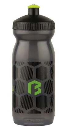 Bikefun 2020 műanyag kulacs, 600 ml, csavaros, fekete