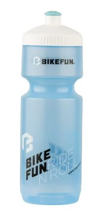 Bikefun 2020 műanyag kulacs, 750 ml, csavaros, világoskék