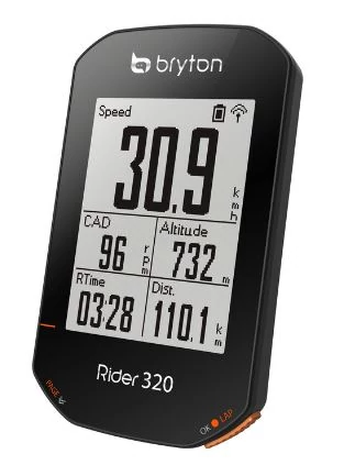 Bryton Rider 320E GPS vezeték nélküli kerékpáros komputer
