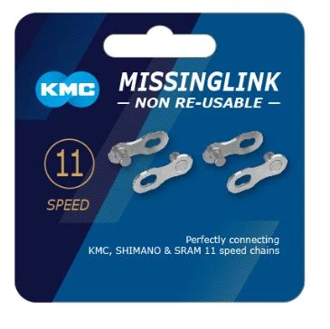 KMC Missing Link lánc patentszem, 11s, 2 pár