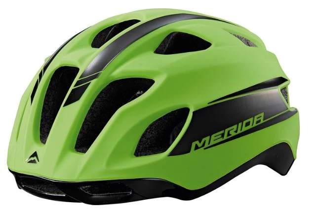 Merida Team Road országúti bukósisak, unisex, 52-56 cm, zöld