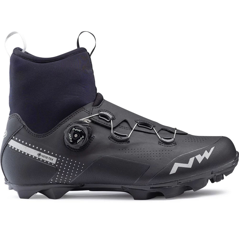 Northwave Celsius XC GTX kerékpáros téli cipő, MTB, SPD, fekete, 45,5-es