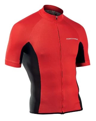 Northwave Force férfi rövid ujjú mez, piros-fekete, XXL-es méret