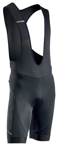 Northwave Active kerékpáros rövidnadrág, fekete, kantáros, XXL-es méret