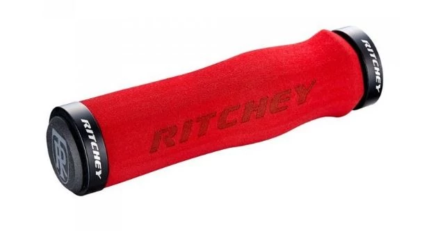 Ritchey WCS Locking bilincses szivacs markolat, 130 mm, piros, fekete bilinccsel
