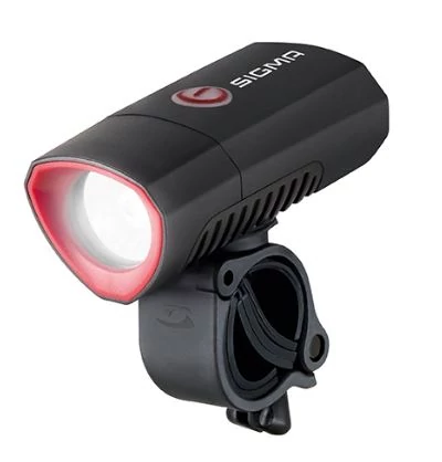 Sigma Buster 300 első lámpa, USB-ről tölthető, fekete