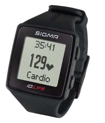 Sigma Sport iD.LIFE pulzusmérős sport karóra, fekete