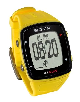 Sigma Sport iD.RUN sport karóra, GPS, sárga