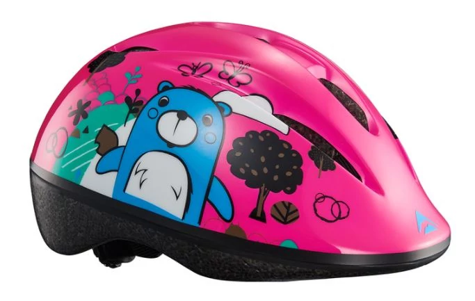 Merida Bear gyerek bukósisak, 47-53 cm, macis, rózsaszín