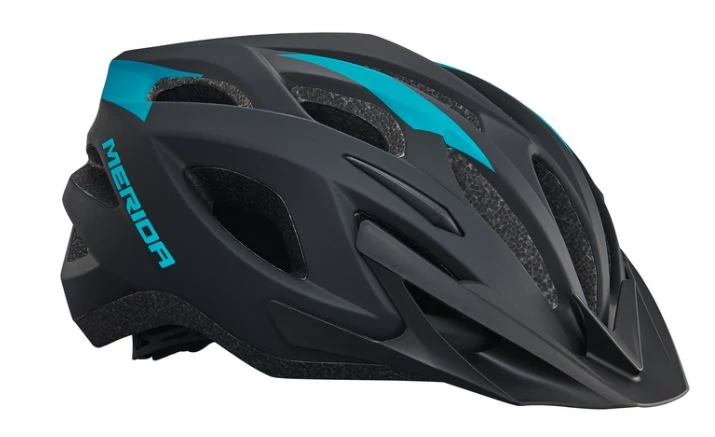 Merida Charger bukósisak, L-es méret (58-63 cm), matt fekete-kék