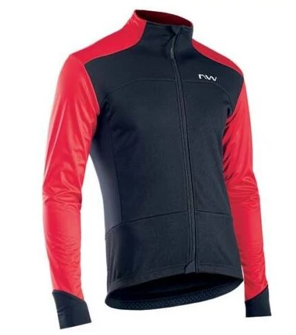 Northwave Reload SP őszi-téli dzseki, fekete-piros, XL-es méret
