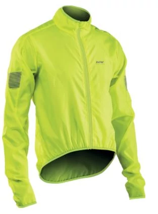 Northwave Vortex széldzseki, neon sárga, XXL-es méret