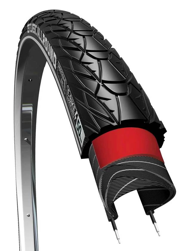 CST C1698 Sensamo Allround 27,5 x 1,75 (47-584) külső gumi (köpeny), defektvédett (APL), reflexcsíkos
