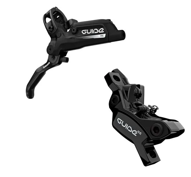 Sram Guide RE hidraulikus tárcsafék, fekete, elsõ, féktárcsa nélkül
