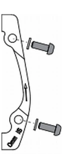 Avid tárcsafék adapter hátsó IS-PM140