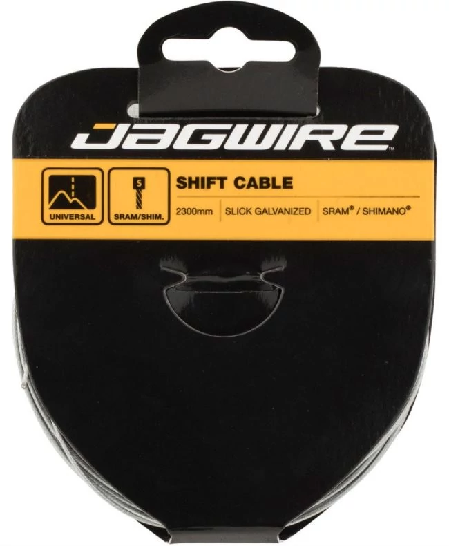 Jagwire 73SG2300 váltóbowden-szál, galvanizált, köszörült, 2300 x 1,1 mm