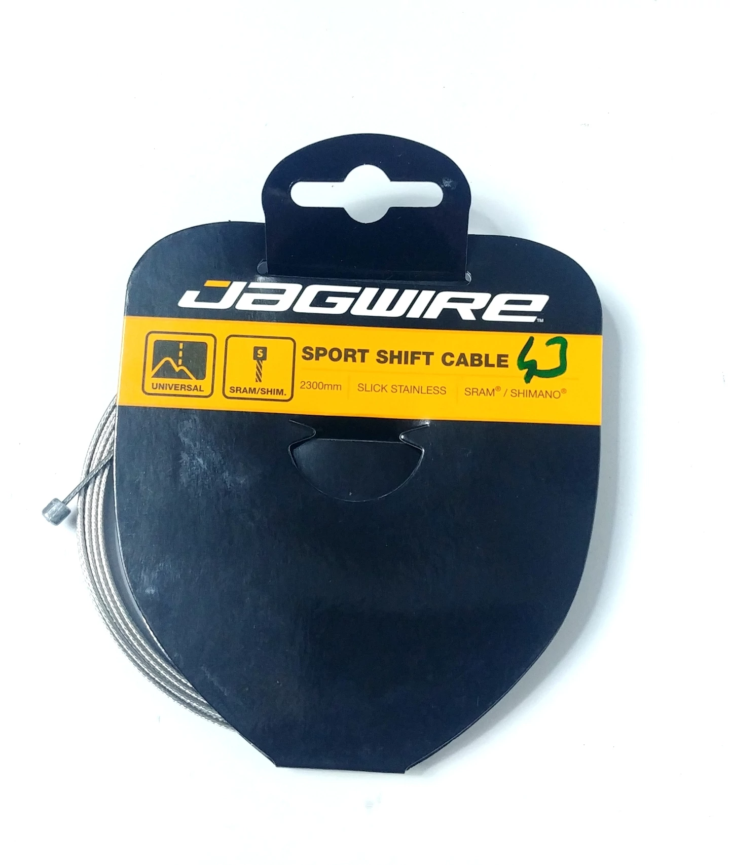 Jagwire 73SS2300 váltóbowden-szál, rozsdamentes, köszörült, 2300 x 1,1 mm