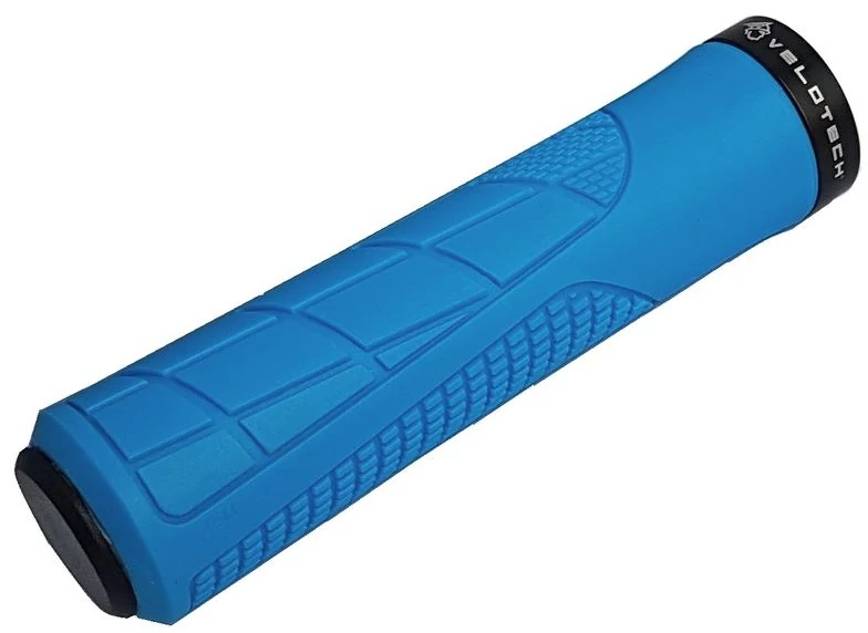 Velotech bilincses markolat, 130 mm, kék, fekete bilinccsel