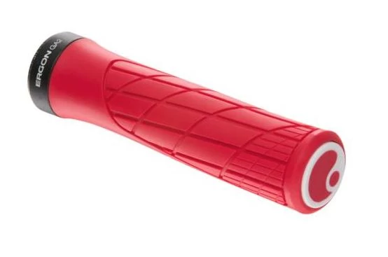 Ergon GA2 2020 ergonómikus bilincses MTB markolat, 130 mm, piros, fekete bilinccsel
