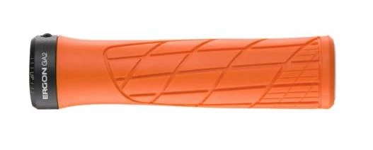 Ergon GA2 2020 ergonómikus bilincses MTB markolat, 130 mm, narancs, fekete bilinccsel