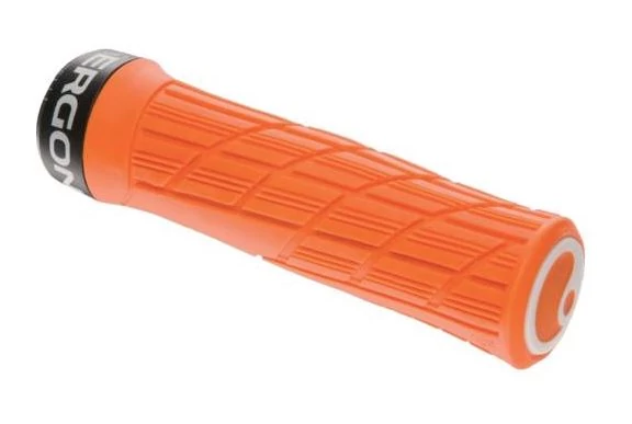 Ergon GE1 Evo ergonómikus bilincses MTB markolat, 135 mm, narancs, fekete bilinccsel