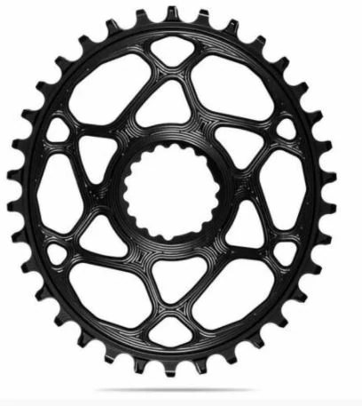 absolute BLACK MTB OVAL első lánckerék 32T, Cannondale DM Boost, 1x9-12s, narrow-wide, alumínium, fekete