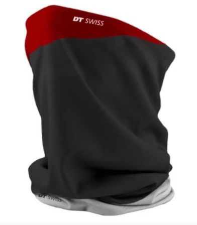 DT Swiss Buff csősál, unisize, fekete-piros