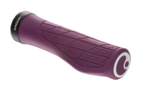 Ergon GA3 S ergonómikus bilincses MTB markolat, 130 mm, lila, fekete bilinccsel