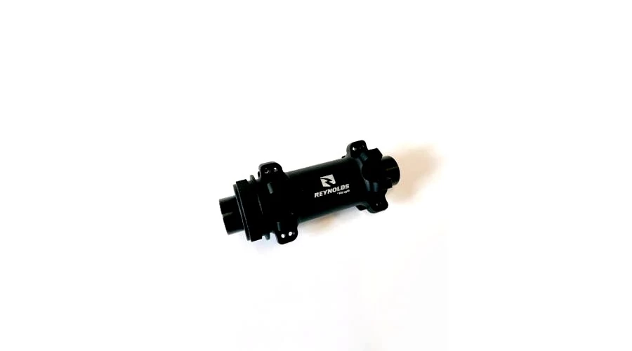 Sunringlé SRX Straightpull Boost első kerékagy, 28H, tárcsafékes (Centerlock), átütőtengelyes (15x110 mm), fekete