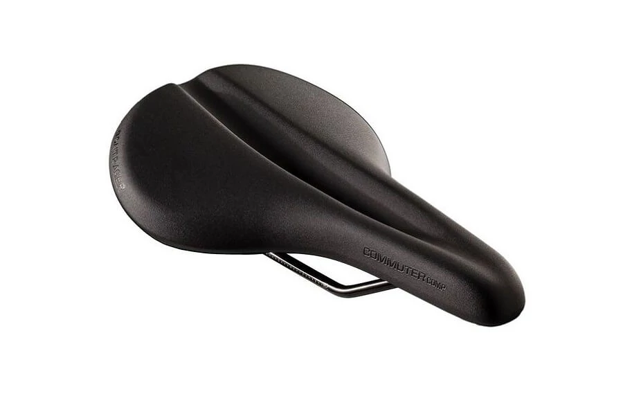Bontrager Commuter Comp anatómikus komfort nyereg, 270x165 mm, fekete