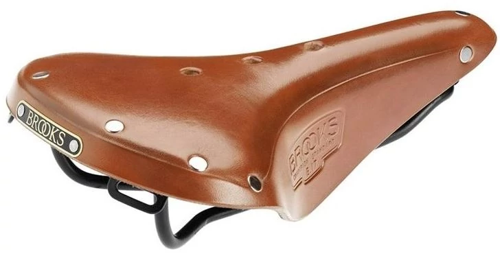 Brooks B17 férfi komfort nyereg 275x175 mm, 520 g, méz színű
