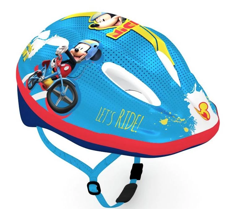 Csepel Disney Mickey gyerek bukósisak, M-es (52-56 cm), kék