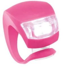 Knog Beetle KBL530-06 szilokonos villogó, csak első, 2 LED, rózsaszín