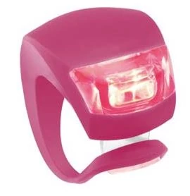 Knog Beetle KBL531-06 szilokonos villogó, csak hátsó, 2 LED, rózsaszín