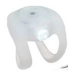Knog Frog KLM06-01 szilokonos villogó, csak hátsó, 1 LED, átlátszó