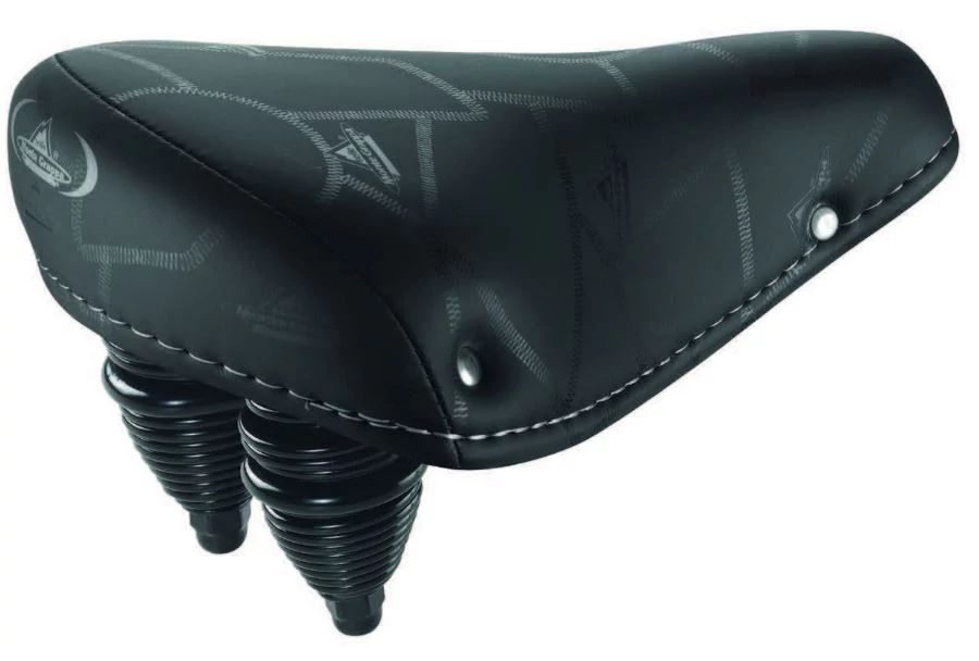 Monte Grappa 013 városi komfort nyereg, 260x210 mm, 1170g, fekete