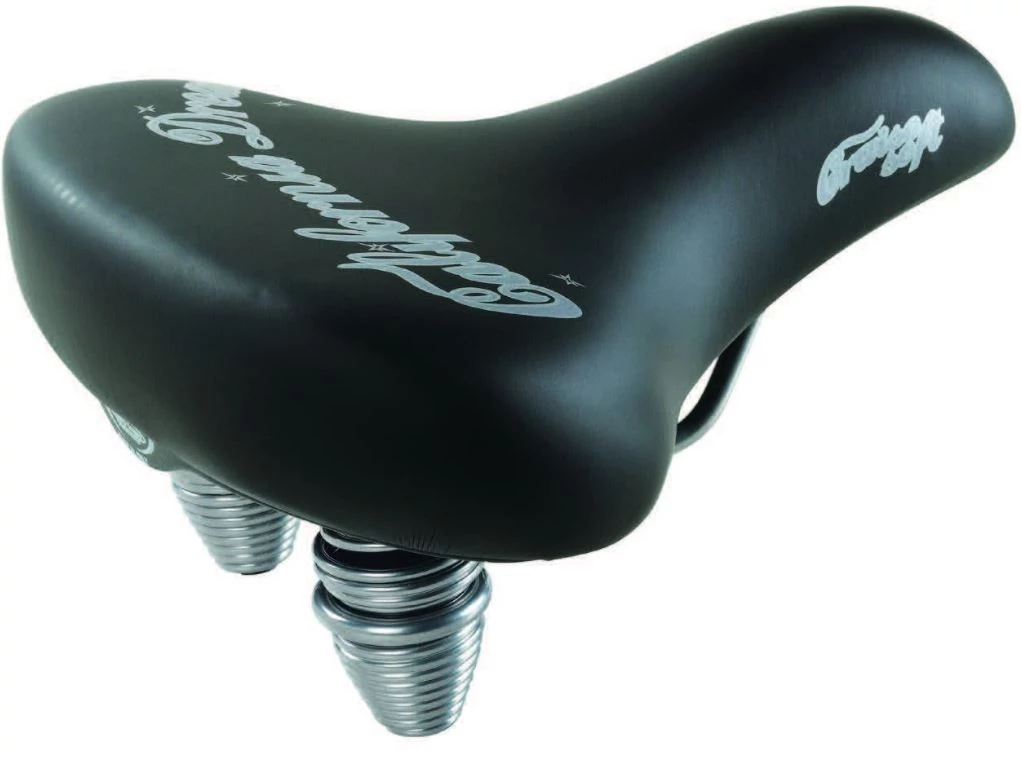 Monte Grappa 1600 cruiser nyereg, 280x240 mm, 835g, fekete